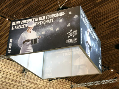 Stars hinter den Sternen, Messe, Deckenhänger, Tourismus, Lehrberuf