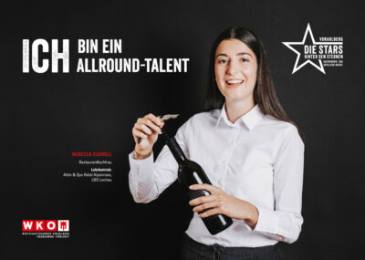 Stars hinter den Sternen, Messe, Poster, Tourismus, Lehrberuf