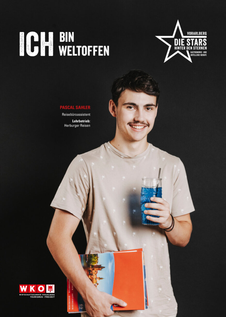 Stars hinter den Sternen, Plakat, Kampagne, Tourismus, Lehrberuf, Reisebüro