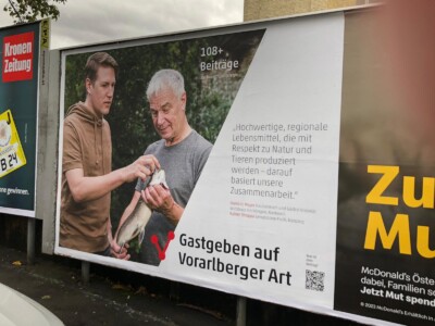 GVA, Gastgeben, Vorarlberger Art, Plakat, Tourismus