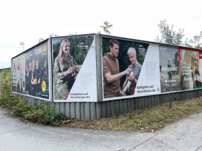 GVA, Gastgeben, Vorarlberger Art, Plakat, Tourismus