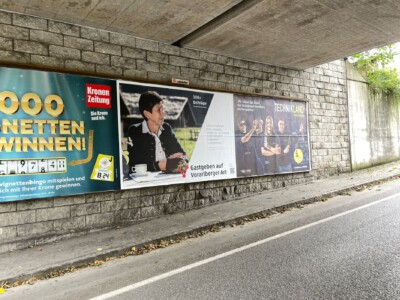 GVA, Gastgeben, Vorarlberger Art, Plakat, Tourismus